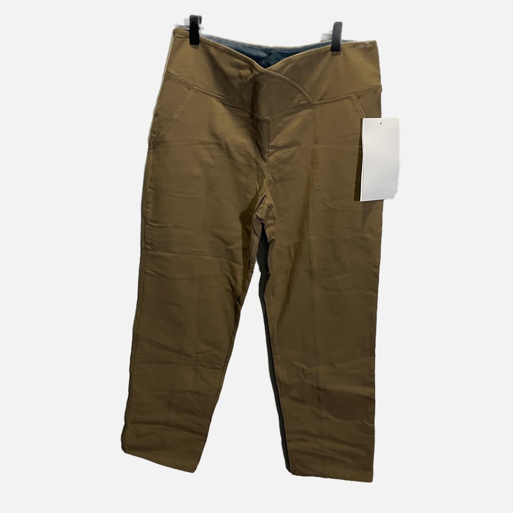 Women with Control Renee Greenstein Brown Shape Enhancing Stretch Pants MP Petit
